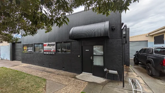 The Lambton Automotive workshop from the street